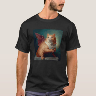 Katze Axolotl Frittiertes Hühnchen T-Shirt