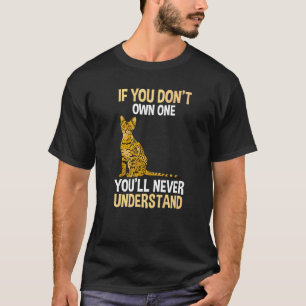 Katze Bengalisch 6 T-Shirt