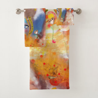 KATZE BERGE RUPYDETEQUILA 2020 SHOWER CURTAIN BADHANDTUCH SET