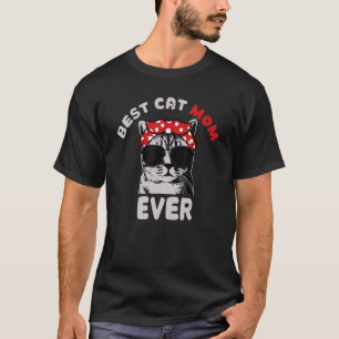Katze Beste Katzenmutter überhaupt Miauen Mit mein T-Shirt