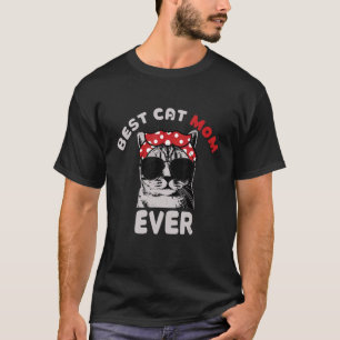 Katze Beste Katzenmutter überhaupt Miauen mit mein T-Shirt