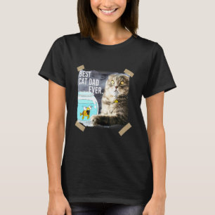 Katze Bester Katzenpapa Aller Katzen Fressende Kri T-Shirt