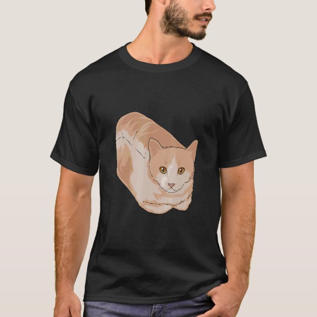Katze Brot Funny Dank Meme Katzen T-Shirt (Vorderseite)