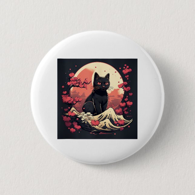 KATZE BUTTON (Vorderseite)