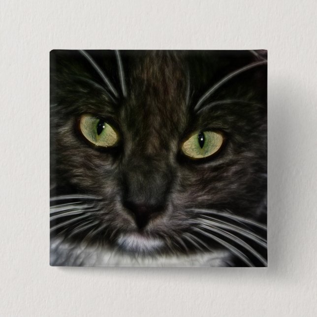 Katze Button (Vorderseite)