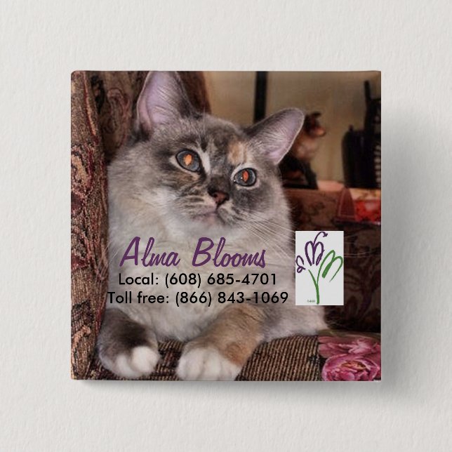 Katze Button (Vorderseite)