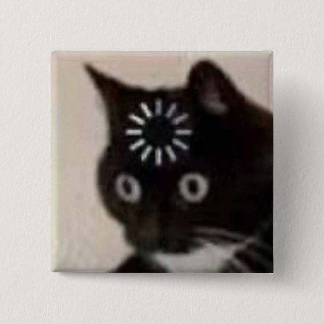 Katze Button (Vorderseite)
