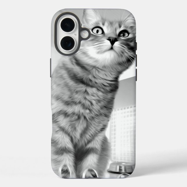 Katze Case-Mate iPhone Hülle (Rückseite)