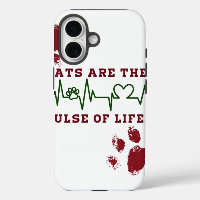 Katze Case-Mate iPhone Hülle (Rückseite)