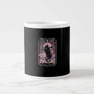 Katze Cottagecore Akademie Goblincore Hexe Goth Mä Jumbo-Tasse