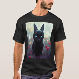 Katze Cyber Punk seltsame Männer Frauen Jungen Mäd T-Shirt