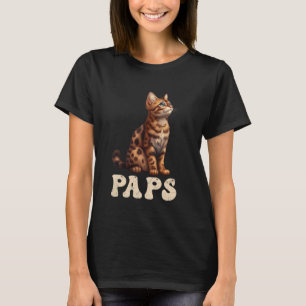 Katze Daddy Bengal Katze Vater Bengal Vater Bengal T-Shirt