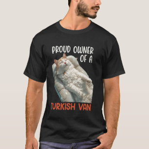 Katze Daddy STOLZER BESITZER EINER TÜRKISCHEN VAN T-Shirt
