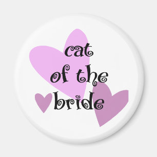 Katze der Braut Magnet
