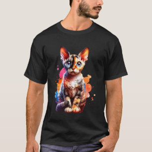 Katze Devon Rex T-Shirt
