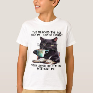 Katze, die ich im Alter erreicht habe, als mein Zu T-Shirt