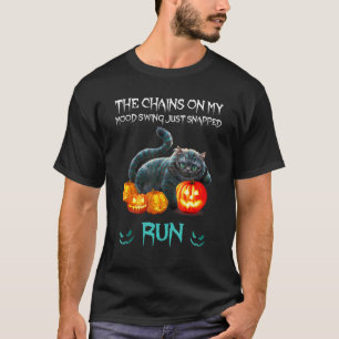 Katze Die Ketten an meinem Stimmungswechsel sind g T-Shirt