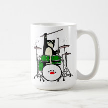 Katze, die musikalisches Geschenk macht, Katze spi