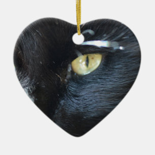 Katze, die Sie mustert Keramik Ornament