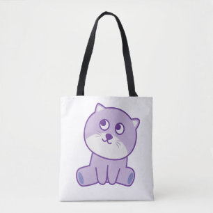 Katze, die zum Himmel schaut