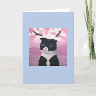 Katze Dora-chan-blau #3 Karte