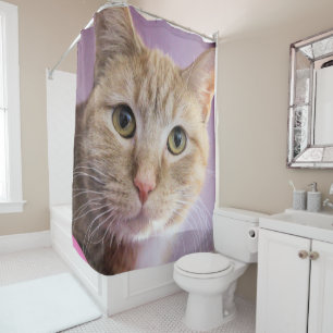 Katze Duschvorhang