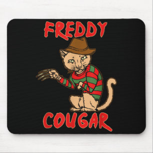 Katze _ Dy Puma -lustiges Halloween für Männer Fra Mousepad