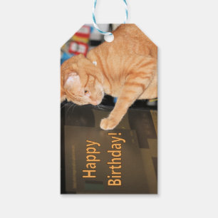 Katze ・ eine ・ stroph ・ Geburtstage nicht erlaubt Geschenkanhänger