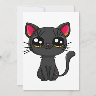 Katze Einladung