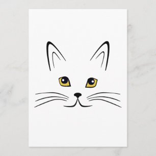 Katze Einladung