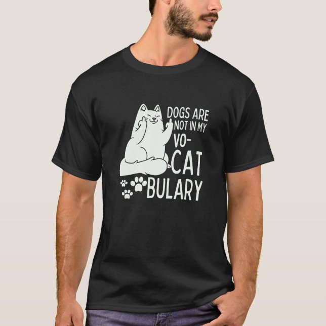 Katze Eltern Katze T-Shirt (Vorderseite)