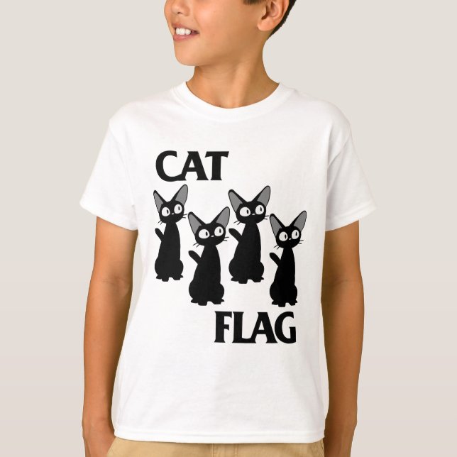 KATZE FLAG 2 T-Shirt (Vorderseite)