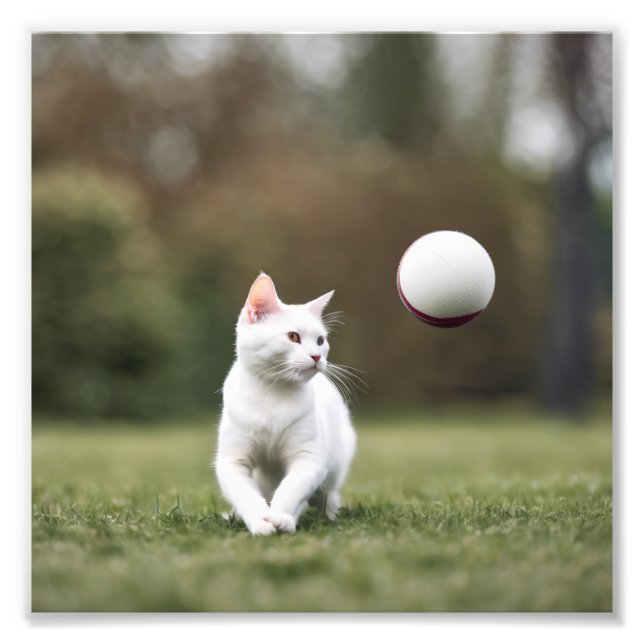 Katze Fotodruck (Vorne)