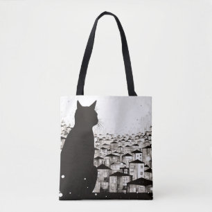 Katze Friedliche Natur Prärie Sketch Zeichnend Sti