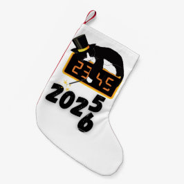Katze frohes neues Jahr Socken