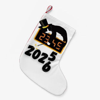 Katze frohes neues Jahr Socken
