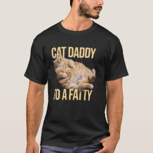 Katze für einen dicken lustigen molligen Kätzchen- T-Shirt