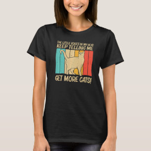 Katze für Männer Frauen Katze Haustier Tier 3 T-Shirt