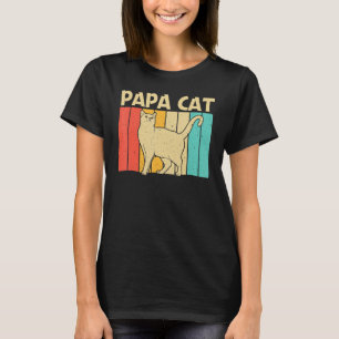 Katze für Männer Jungen Katze Katze Heimtier T-Shirt