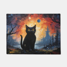 Katze Fußmatte, Katze Matte, Fußabtreter, Türmatte