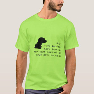 Katze gegen Hund T-Shirt