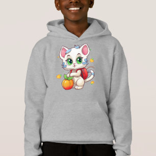 Katze geht zur Schule-85241 Hoodie