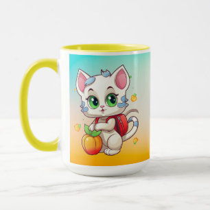 Katze geht zur Schule - Katzen Schule-85241 Tasse