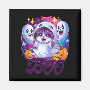 Katze Geist Boo Magnet