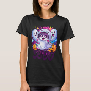 Katze Geist Boo  T-Shirt