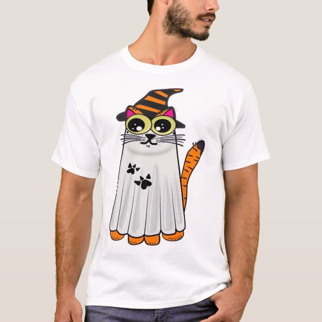 Katze Geist. Oversized T-Shirt (Vorderseite)