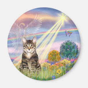 Katze (Getigert) - Wolkenengel Magnet