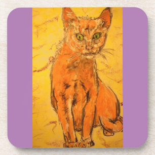 Katze Getränkeuntersetzer