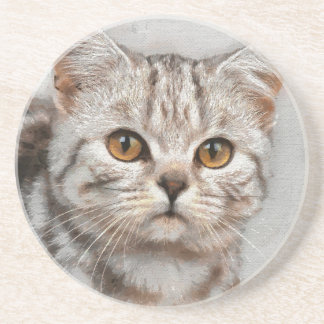 Katze Getränkeuntersetzer