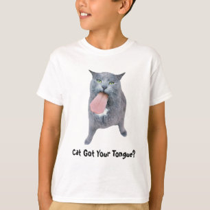 Katze Got deine Zunge? T-Shirt